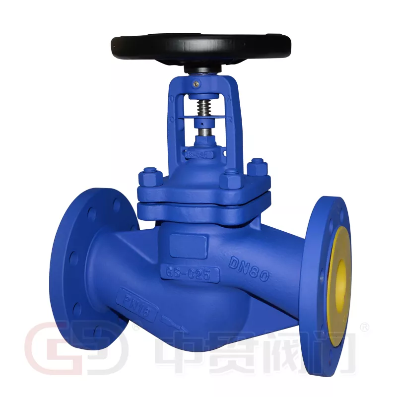 DIN tiêu chuẩn Bellows Van Quả cầu kín