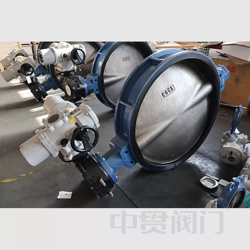Van bướm được kích hoạt và động cơ điện