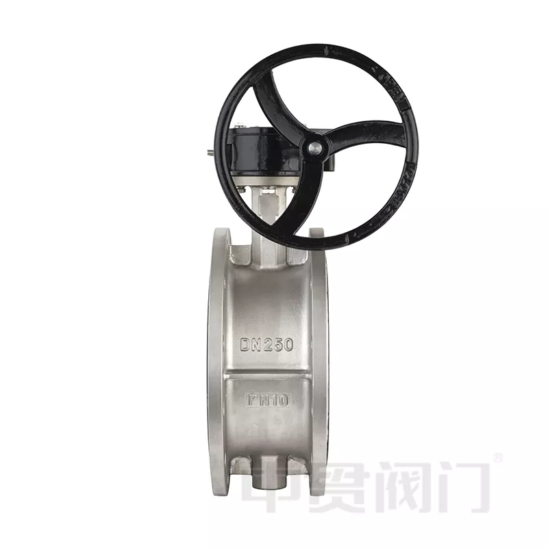 Van bướm mặt bích bằng thép không gỉ
